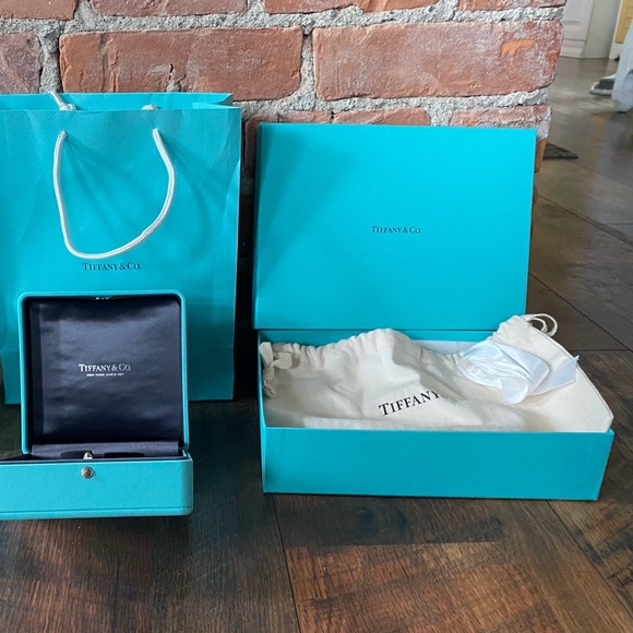 Tiffany & Co. Blue Jewelry Box Set with Bags & Boxes, Perfect for the Holidays - Picture 2 of 4